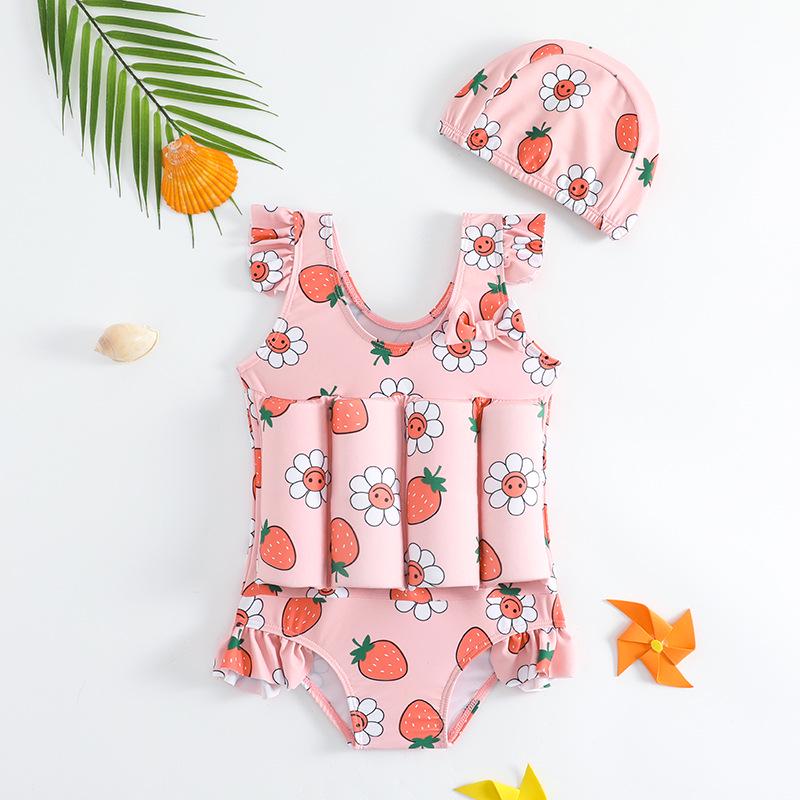 2024 Children's Buoyancy Swimsuit: Cute One-Piece for Boys & Girls