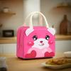 1pc Portable Cartoon Animal Pattern Design Insulated, Portable Fashionable Handbag, Suitable for School, Work and Travel