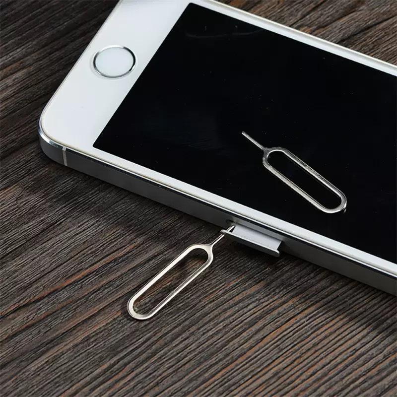 Universal SIM Card Ejector Tool for iPhone/Android - Stainless Steel