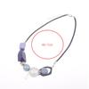 Beaded Geometric Short Sweater Chain Women Light Luxury Personalized Versatile Necklaces Fashion Jewelry Gift
