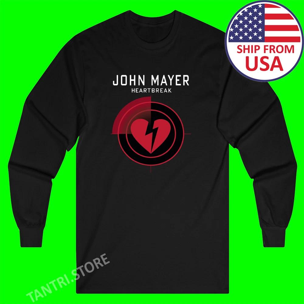 John Mayer Heart Break Men s Black Size S to 2XL 4XL