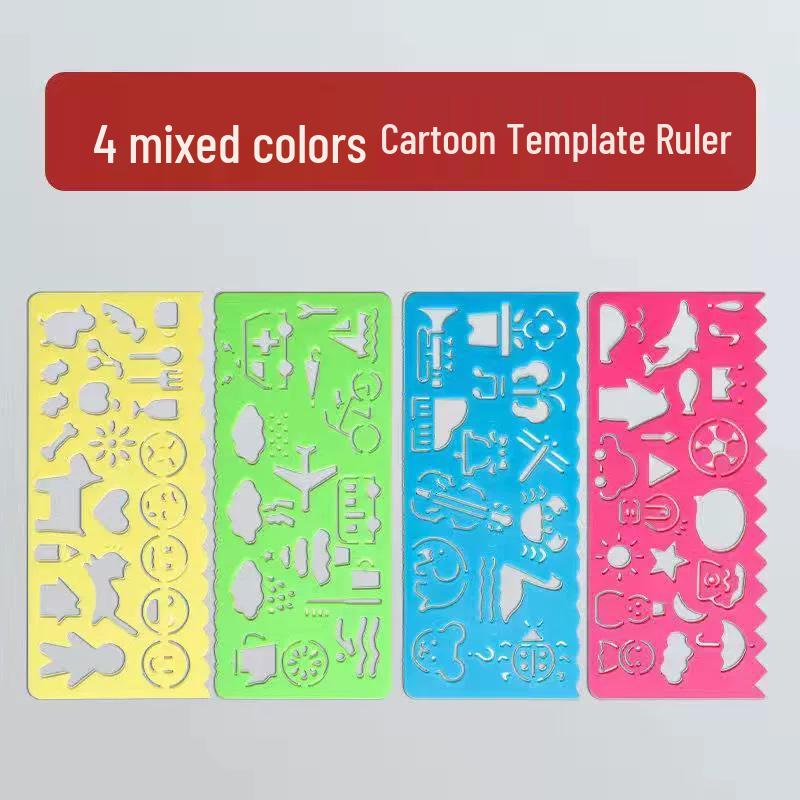 

Complete Kaleidoscope Ruler Set for Elementary Students - Multifunctional, Soft, and Educational. Default