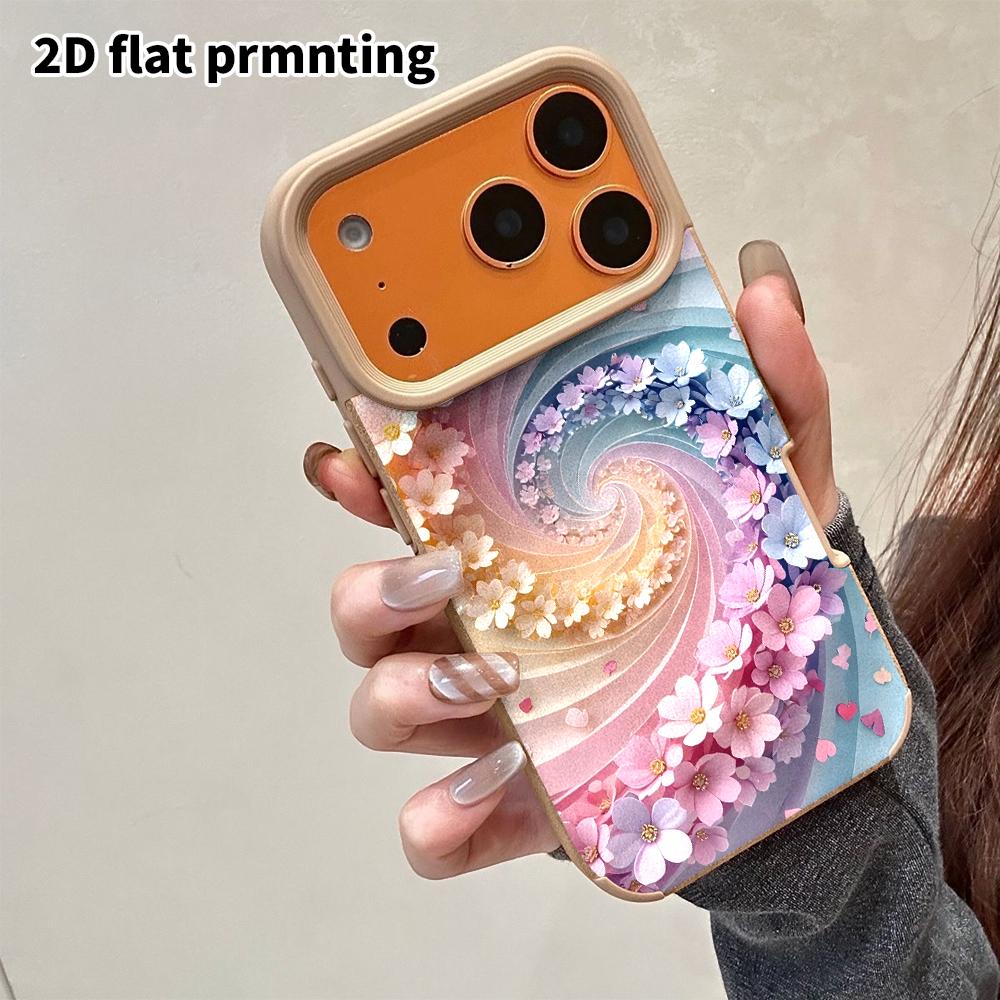 Phone Case: 2D flat lambskin suitable for iPhone 18 17 16 15 14 13 Pro protective cases, artistic background, Christmas and Halloween gifts