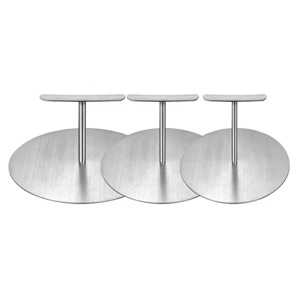 Patties-kross i rostfritt stål, rund form för hamburgare, kökstillbehör, degpressare, paj