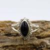 Black Onyx Gemstone Ring, Bohemian Ring, Designer Ring, Statement Ring, Birthday Gift, Silver Jewelry, 925 Sterling Silver