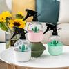 Botella Atomizadora para Plantas Botella Pulverizadora con Boquilla Ajustable Mini Cactus Botella Pulverizadora de Niebla Fina para Peinado Limpieza Riego de Plantas Desinfección
