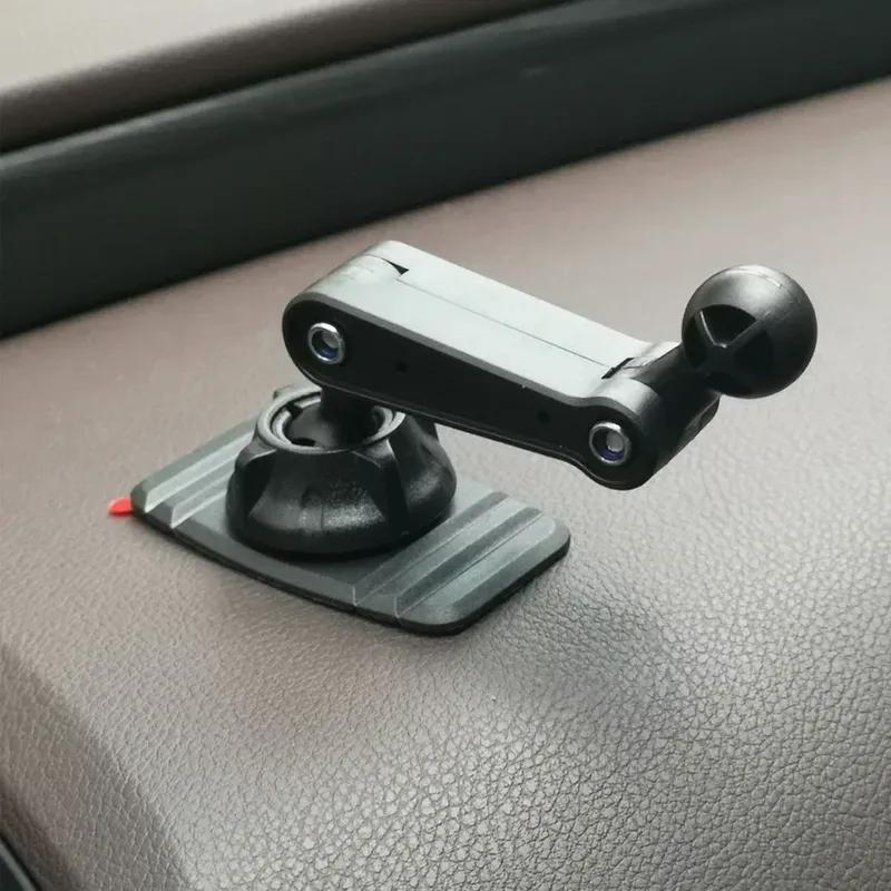 Car Dashboard 360 Degree Rotation Phone Holder with 17mm Ball Head Base Car Mount Cellphone Bracket Base Accessories