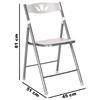 Folding Chair Kitchen Chair White 1046