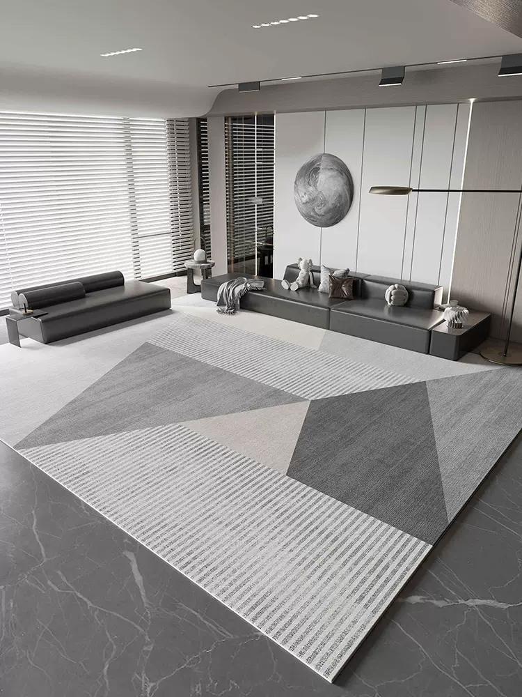Light Luxury Study Rug Large Area Nordic Style Carpets for Living Room Minimalist Bedroom Decor Bedside Carpet Home Washable Mat