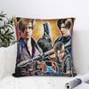 Leon S. Kennedy Retro Bootleg 90s Style Pillowcase Printed Cushion Cover Decorative  Pillow Case Cover Home Drop Shipping