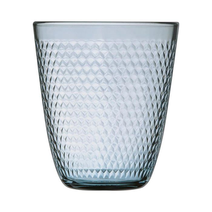Arcoroc - 9435999 - PAMPILLE MAZZARINE BLEU - Boîte de 6 verres hauts en verre 31 cl
