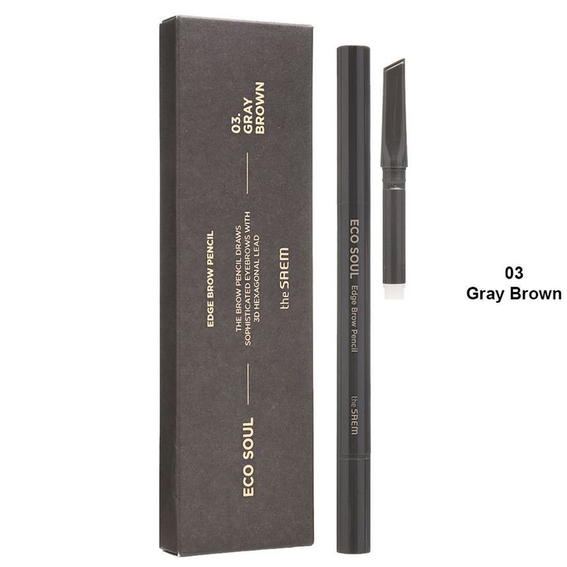 The Saem Eco Soul Edge Brow Pencil Set - 3 Colors