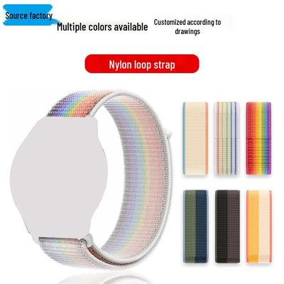 Nylon-Schlaufe Klettverschluss-Armband für Apple Watch und Huawei GT5