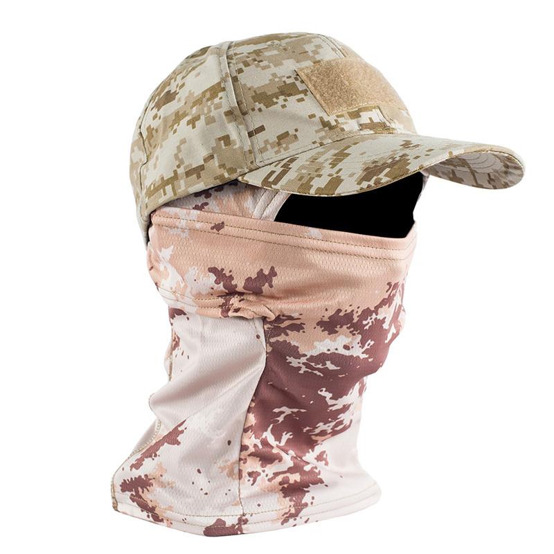 Russian Tactical Camouflage Mask Hat Baseball Cap Beanies Military Army Skullies Unisex Hip Hop Knitted Cap Elastic Outdoor Cap