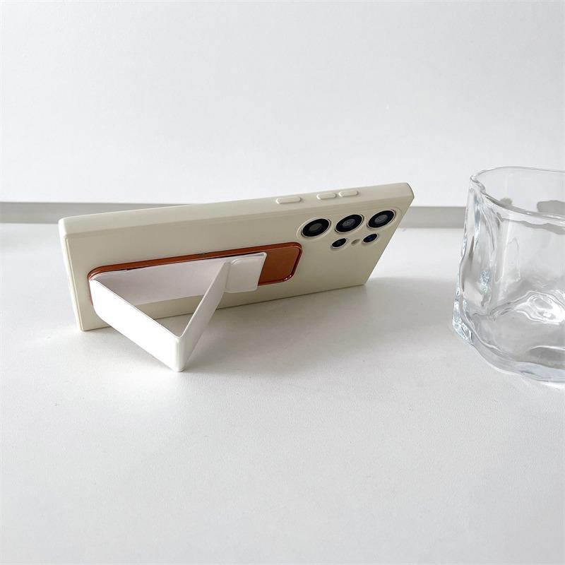 Magnetischer Ständer Halter Handschlaufe Hülle für samsung galaxy S25 S24 Ultra S23 S22 Plus S21 Fe S25Ultra S25+ Ständer Handyhülle
