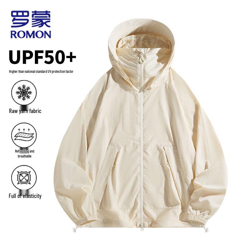 ROMON Men's Summer Ice-Feel UV Protection Jacket