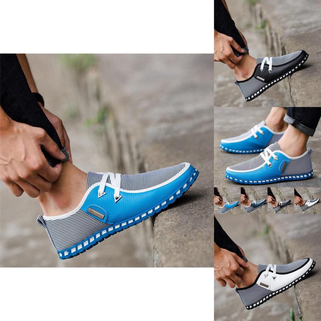 Stylish Men's Casual Canvas Shoes With Breathable Design And Versatile Fit