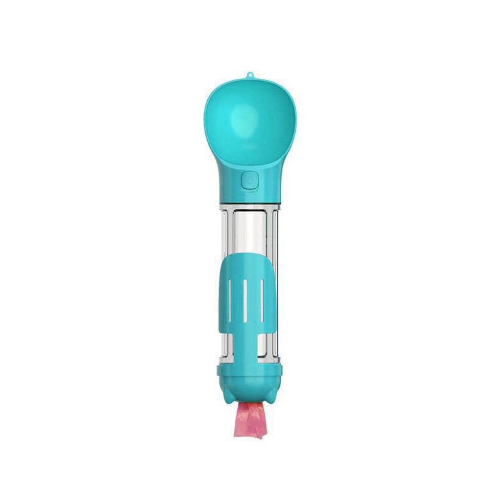 with Trash Bag Box and Shovel Pet Dog Water Bottle 3 in 1 Dog Food Feeder Walking The Dog