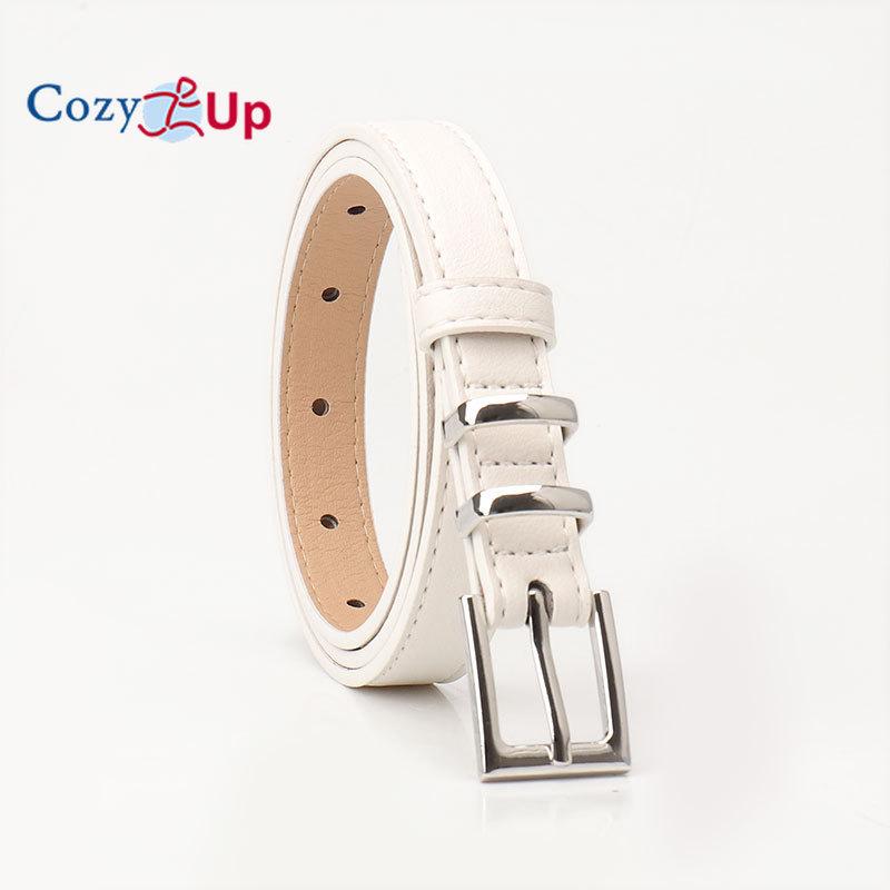 Women's Leather Belts for Jeans Pants Fashion Ladies Belt Gold Buckle Belts for Women