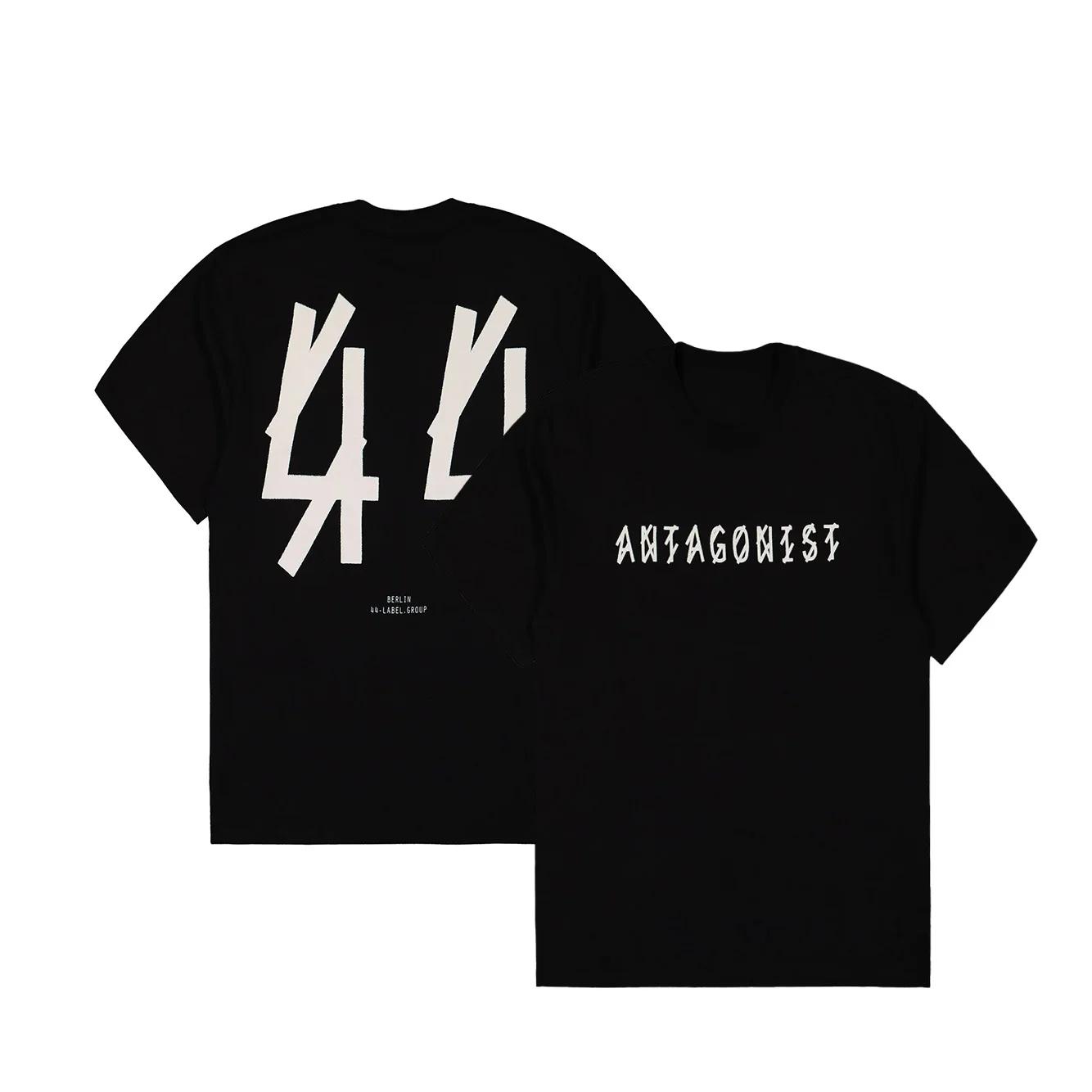 BenberFashion 2025 Populair INS Zelfde Stijl 44 Letter Grafische Print Ademend Sport Puur Casual Ronde Hals Korte Mouw Top L