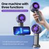 Portable Handheld Fan Mini Personal Highspeed Fan for Travel Outdoor Activities USB Fast Charging Mute Air Calculating Fan
