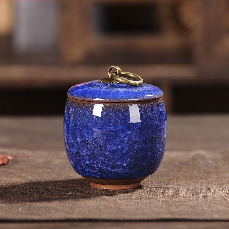 Portable Tea Coffee Sugar Jar Mini Airtight Kitchen Jar Storage Container with Lid China Storage Bottles & Jars Home Decor Gifts