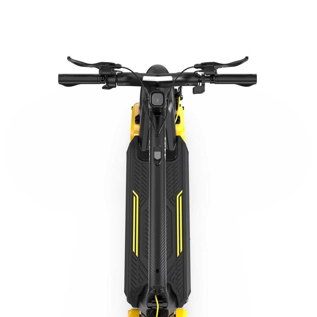 OOTD S10 Electric Scooter Outfit: 10-inch 1400W Motor, 48V 20AH, Maximum Range 70km, Maximum Load 120kg, Black
