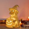 Practical Night Light Halloween Dachshund Ghost Lamp Set Led Puppy Night Lights for Dog Lovers Spooky for Halloween for Bedroom