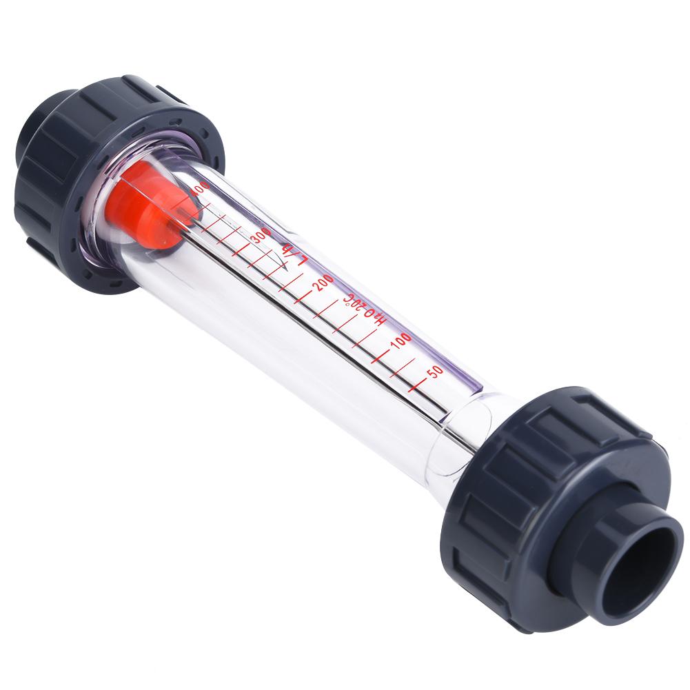 LZS 20 (D) ABS Plastic Tube Type Liquid Flowmeter High Accuracy Wate Flowmeter 40 400L H