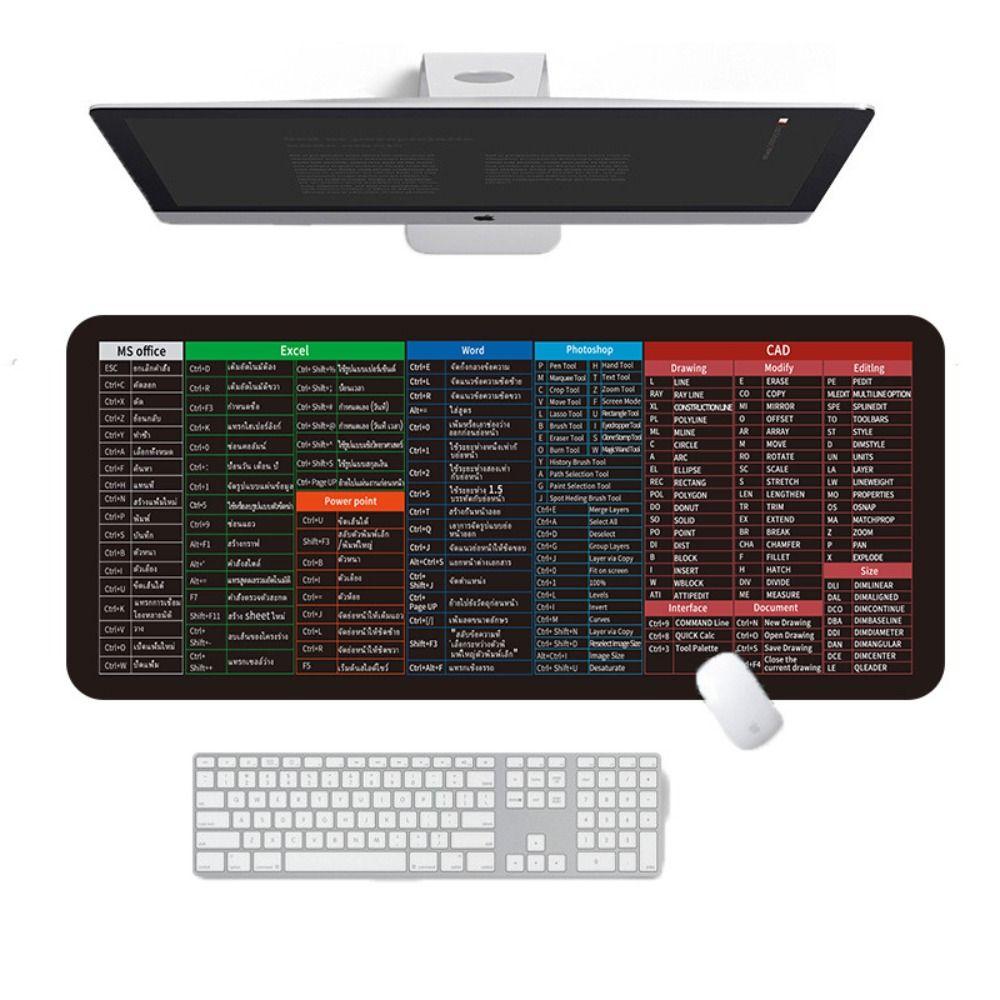 Function Shortcut Shortcut Mousepad Desk Protector Keyboard Mats  PC Accessories