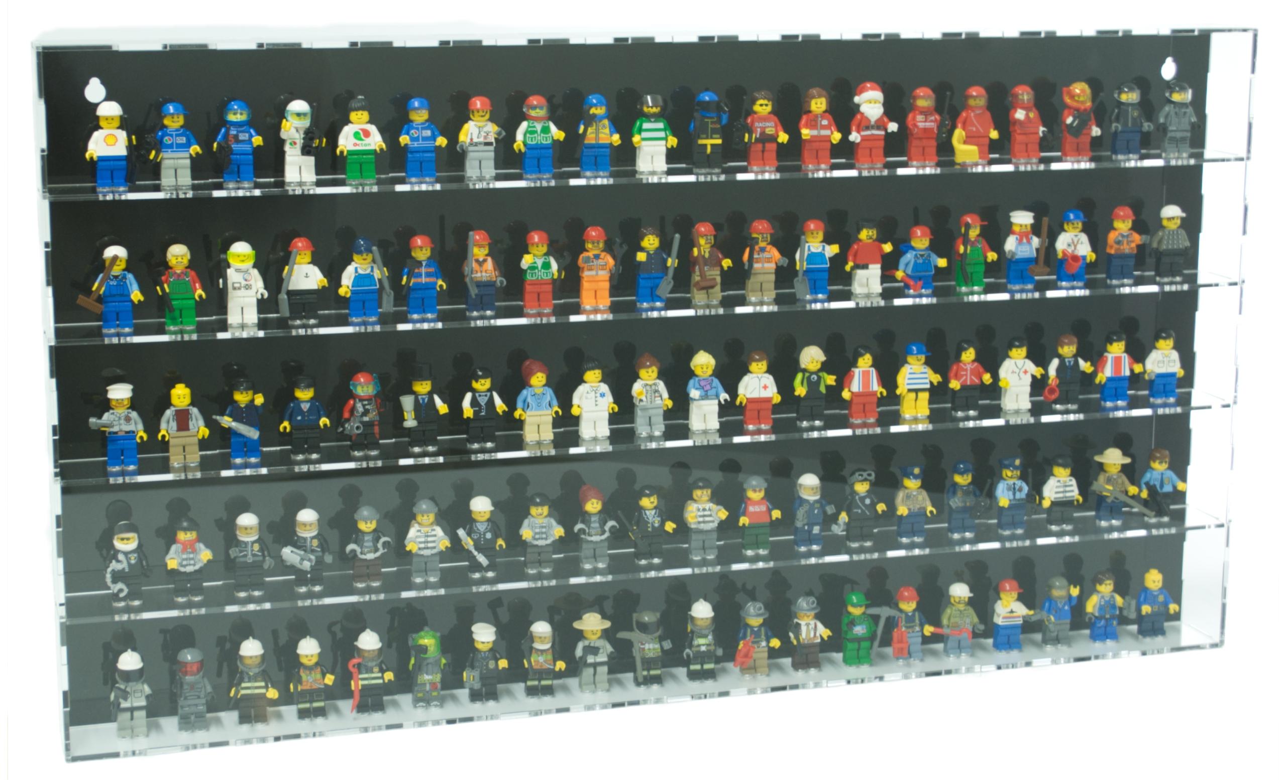Large frame display case container showcase