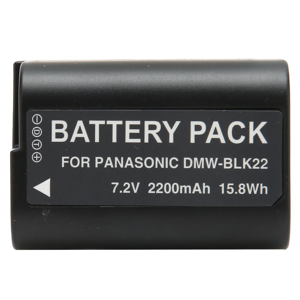 Kamera-Lithium-Ionen-Akku, 2200 mAh, Ersatz-Kamera-Li-Ionen-Akku für S5 GH6 DC S5K DC S5GK