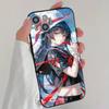 Anime Game W-Wuthering W-Waves Phone Case Cool Black Silicone Soft For IPhone 16 15 14 13 12 11 X XR Plus Pro Max Plus
