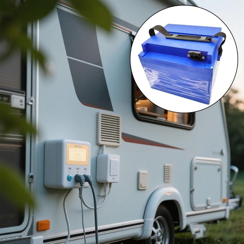 Portable Ebike Battery Case 12V 24V 36V 48V 60V Rechargeable Electric Bike Battery Box for DIY Projects Outdoor Use