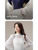 2025 Autumn Women's Slim Lace Modal Long Sleeve Base Layer Tee