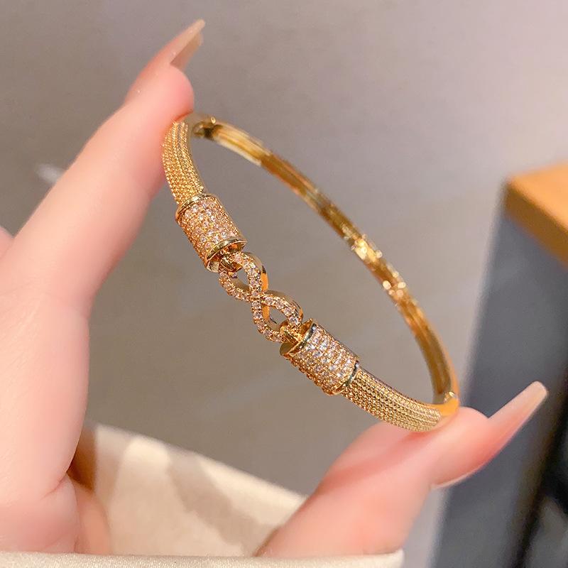 European and American European and American Women s Bracelets and Hand Jewelry with Baby s Breath One Size(18CM~21CM)