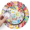 50 Easter Egg Stickers Colored Cartoon Graffiti Waterproof Decorative Hand Ledger