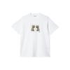 FW22 Solid Color Double-Sided Printed T-Shirt Men Tops White I030986-02-XX
