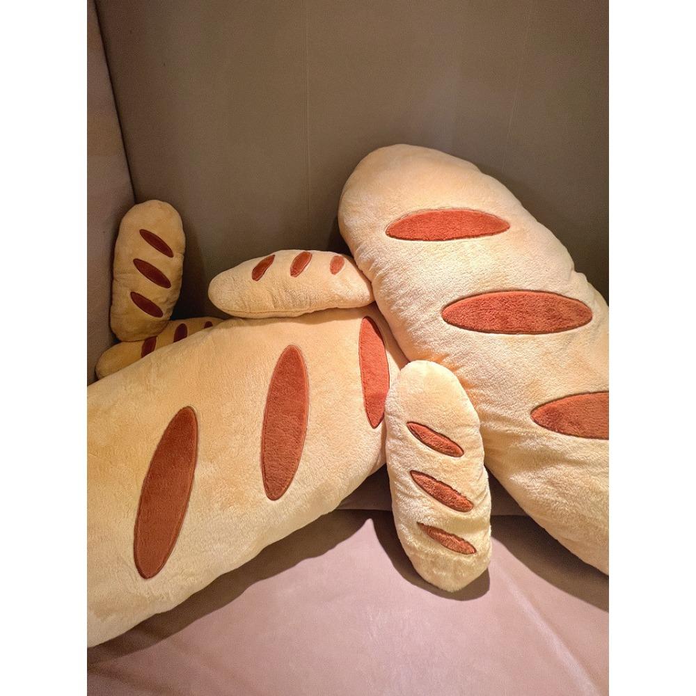 

Xiaohongshu same plush baguette keychain pendant sleeping pinch leg long throw pillow bedside sofa doll 50cm