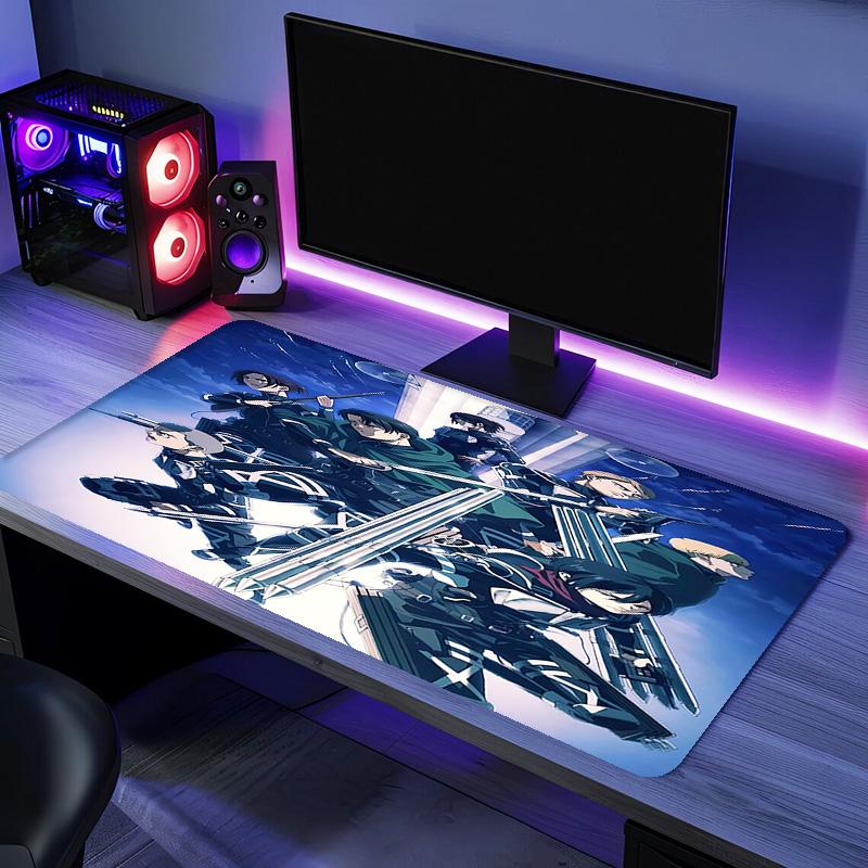 Attack on Titan1 Mouse Pad - Non-Slip Rubber Base, Smooth Surface for Work,Gaming,Office,And Home Use, Desk Mouse Pad