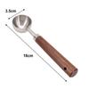 Walnut Coffee Spoon Home Kitchen Multi Purpose Part Name Precise Mixing Home Decoration Hand Tool Home Supplies