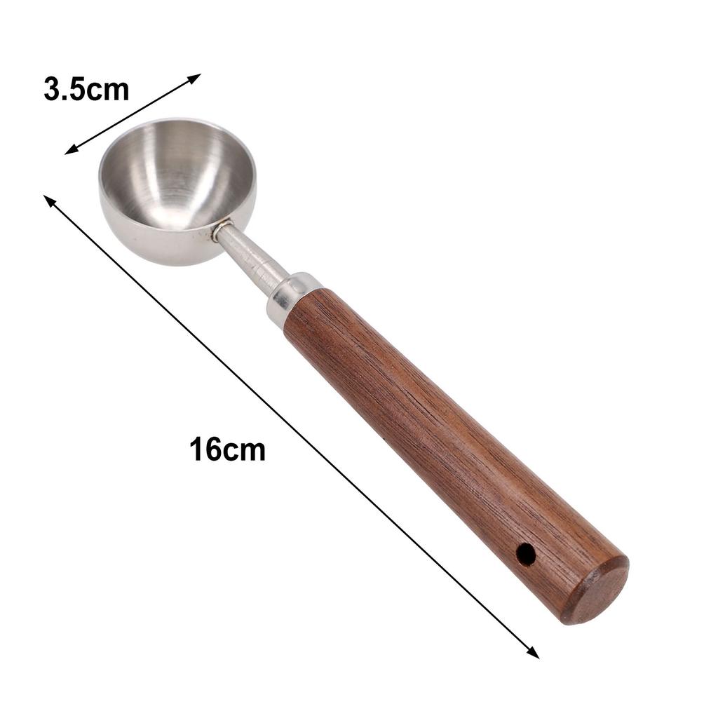 Walnut Coffee Spoon Home Kitchen Multi Purpose Part Name Precise Mixing Home Decoration Hand Tool Home Supplies