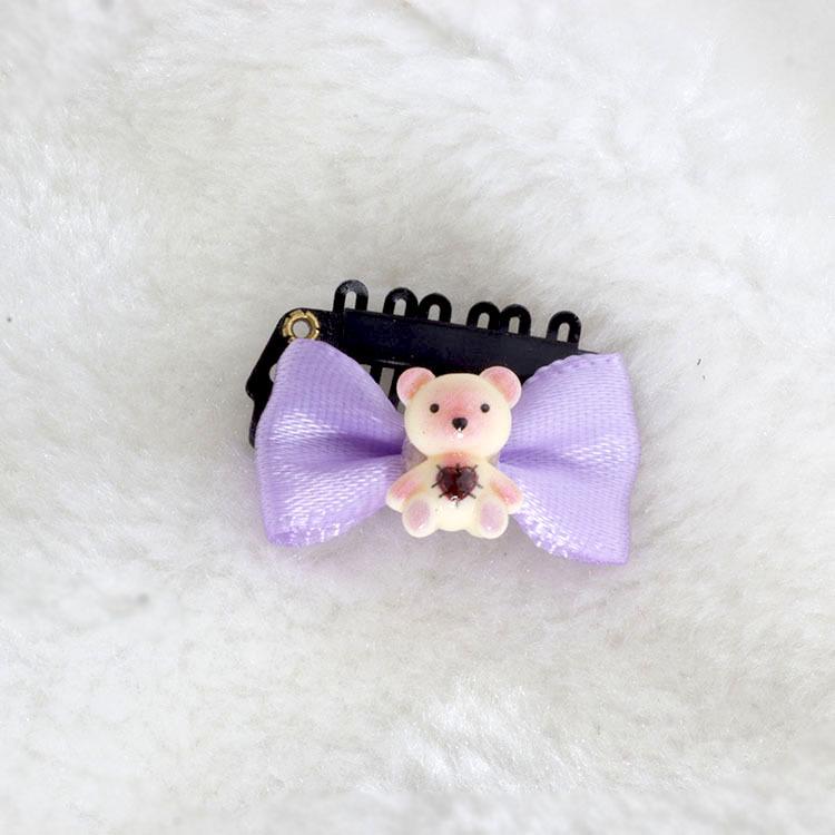 Bowknot Hair Clip for Yorkie, Maltese, Bichon & Pets