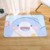 Cartoon Pink Cute Rabbit Bear Dog Floor Mats Home Laundry Rug Carpet For Living Room Decor Lounge Area Antislip Foot Mat Doormat