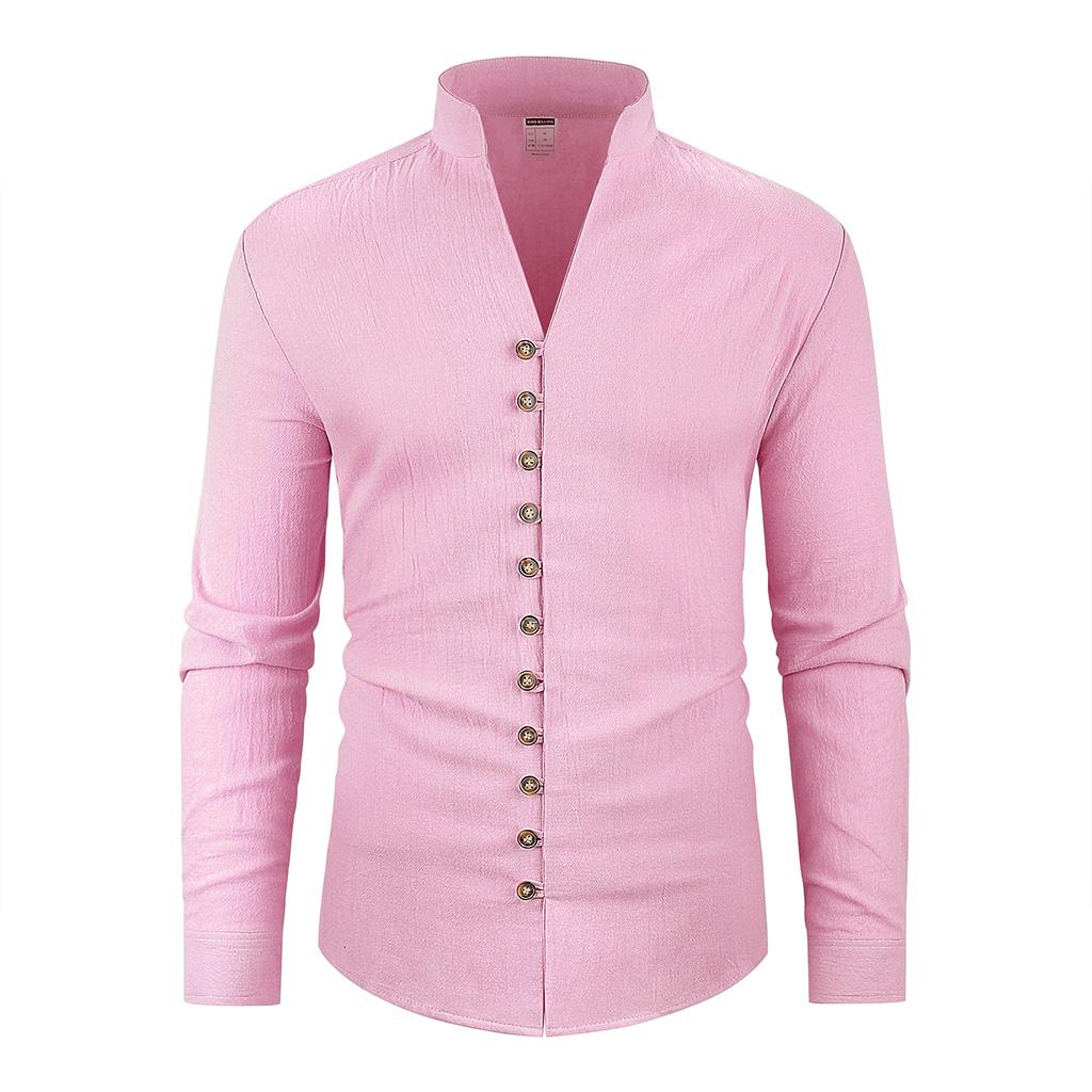Herrenhemden Lässige Button-Down-Hemden Baumwollhemden Langarmhemden Businesshemden Hemden für Herren Arbeitshemden Hemden Lässige Hemden