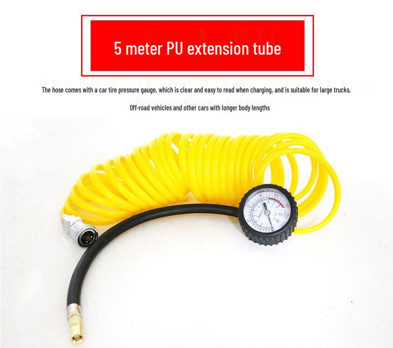 Jumu 480W High-Power Double Cylinder All-Metal Car Inflator for Off-Road and Sand Play