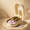 Portable Two-in-One Pill Cutter & Storage for Travel