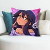 Cute AAphmau Pillow Cases for Bedroom Living Room Sofa Home Decor Polyester Cushion Cover with Zipper