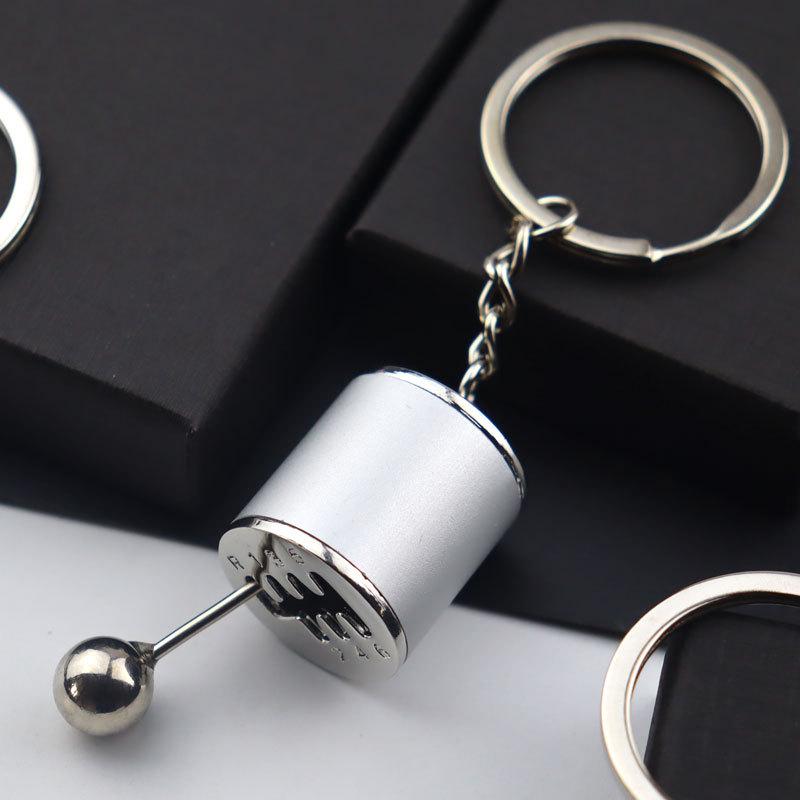 Kit di Modifica Auto Personalizzato: Chiave inglese, Ammortizzatore, Pistone, Leva del cambio - Set regalo in metallo