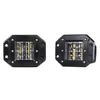 2x 48W Spot Flood Combo LED Work Light Car 4x4 Off-Road Flush Mount Bumper Lamps